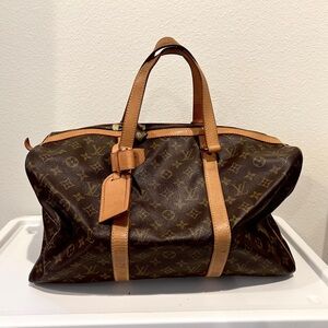 Authentic Louis Vuitton Vintage duffle bag 45
